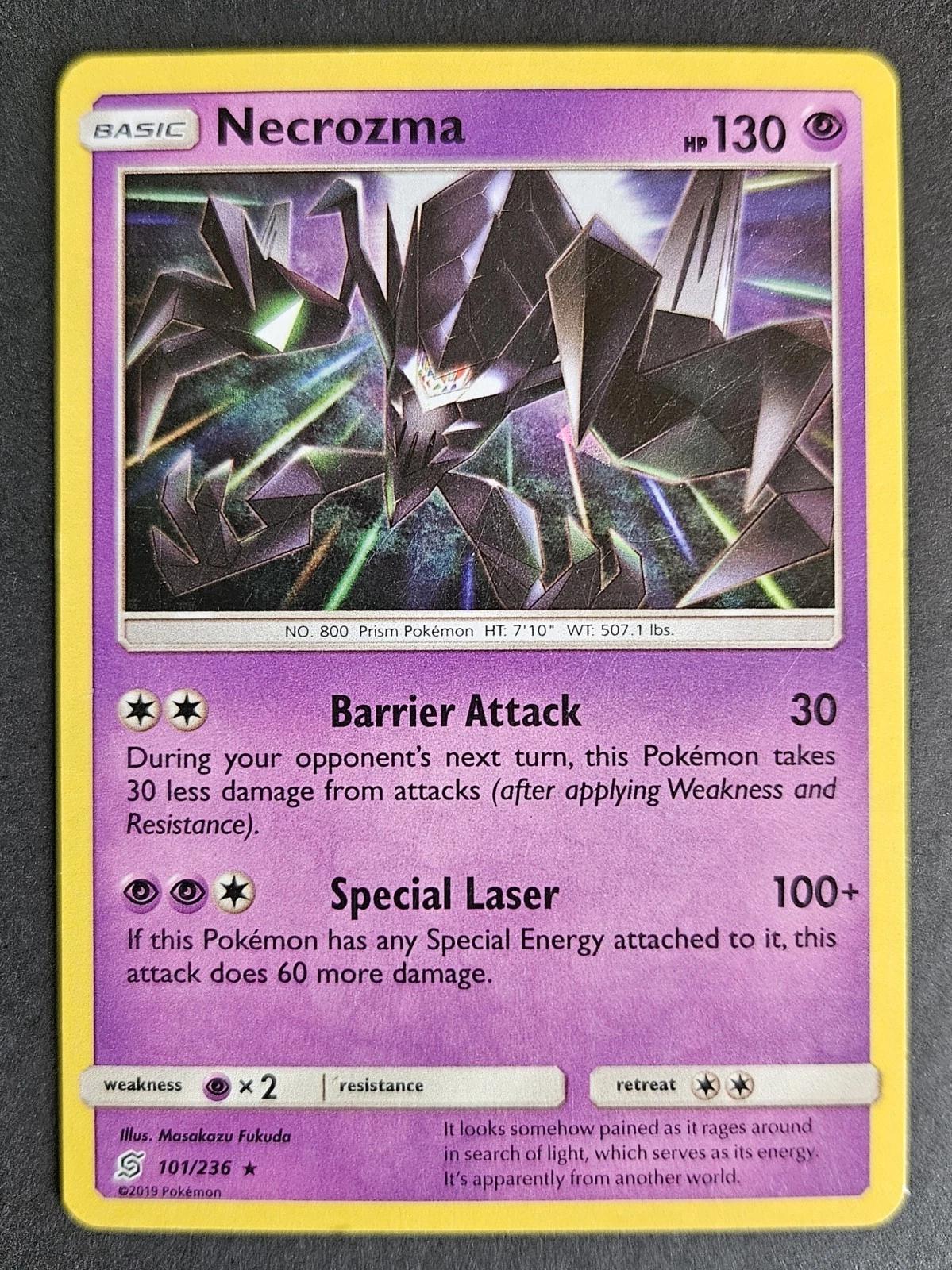 Unified Minds Necrozma [Cracked-Ice] Pokémon card